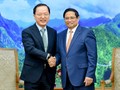 Thủ tướng Phạm Minh Chính tiếp ông Park Hark Kyu, Tổng Giám đốc phụ trách tài chính của tập đoàn Samsung.