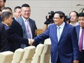 Thủ tướng Chính phủ Phạm Minh Chính với đại diện các doanh nghiệp Trung Quốc.