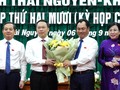 Tân Chủ tịch UBND tỉnh Thái Nguyên Nguyễn Huy Dũng (thứ hai, trái sang).