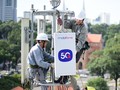 Khối băng tần B2-B2' có thể dùng triển khai cho mạng 5G diện rộng.