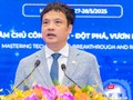 Chủ tịch VINASA Nguyễn Văn Khoa cho rằng hành trình để Việt Nam trở thành một quốc gia số phát triển, một trung tâm công nghệ trong khu vực vẫn còn nhiều thách thức. Ảnh: V.Anh.