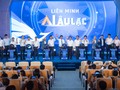 Hơn 20 thành viên đầu tiên của Liên minh AI Âu Lạc tại lễ ra mắt.