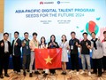 Đội Việt Nam tại cuộc thi Hạt giống cho Tương lai - Tech4Good năm 2024 khu vực châu Á - Thái Bình Dương.
