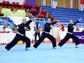 Các nữ VĐV giành VCV ở môn Pencak silat 