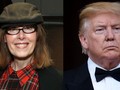 Nhà báo Elizabeth Jean Carroll và Tổng thống Mỹ Donald Trump (Ảnh: Elle)