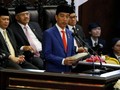 Tổng thống Indonesia Joko Widodo trong bài phát biểu trước Quốc hội hôm 16/8 (Ảnh: Reuters)