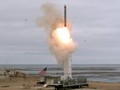 Vụ thử nghiệm tên lửa mà Mỹ thực hiện trên đảo San Nicolas, bang California (Ảnh: AFP)