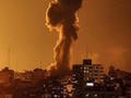 Một căn cứ của Phong trào Hamas trên Dải Gaza dính đòn không kích của Israel (Ảnh: Getty)