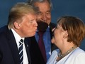Tổng thống Trump trong cuộc gặp Thủ tướng Merkel tại Hội nghị thượng đỉnh G7 vừa qua (Ảnh: Newsweek)