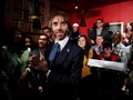 Ông Cedric Villani tuyên bố đứng ra tranh cử chức Thị trưởng Paris trong một sự kiện tổ chức hôm 4/9 (Ảnh: Reuters)
