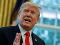 Tổng thống Mỹ Donald Trump kêu gọi phóng viên tờ New York Times nghỉ việc sau vụ đính chính thông tin vừa qua (Ảnh: Getty)