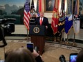 Tổng thống Trump thông báo xác nhận cái chết của thủ lĩnh IS Abu Bakr al-Baghdadi tại Nhà Trắng (Ảnh: CNN)