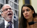 Nữ nghị sĩ Ocasio-Cortez (phải) đã đưa ra lời xin lỗi chính thức và gỡ chặn ông Hikind trên mạng xã hội Twitter (Ảnh: NYPost)