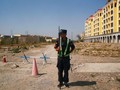 Lực lượng an ninh ở Tân Cương (Ảnh: Reuters)