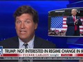Người dân chương trình Tucker Carlson chỉ trích quyết định không kích tiêu diệt tướng Iran của ông Trump trong một chương trình phát sóng tối 3/1 (Ảnh: Getty)