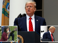 Tổng thống Trump hủy ngang họp báo sau màn tranh cãi với phóng viên gốc Á (Ảnh: The Sun)