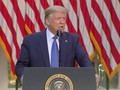 Tổng thống Donald Trump tuyên bố sẽ triển khai hàng nghìn binh sĩ có vũ trang để dẹp biểu tình (Ảnh: Getty)