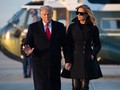 Tổng thống Trump cùng Đệ nhất phu nhân Melania đi nghỉ Đông, và không quên tung ra loạt tweet mới (Ảnh: CNBC)