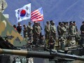 Lính Mỹ và Hàn Quốc tập trận chung hồi năm 2017. Ảnh: AFP.