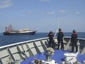 Philippines nói Hải cảnh Trung Quốc đã có những hành động thách thức nguy hiểm với 2 tàu Hải cảnh của họ (Ảnh: AP)