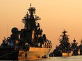 Các chiến hạm Nga trong một cuộc diễu binh hải quân tại Sevastopol năm 2019 (Ảnh: Sputnik)