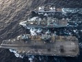 Chiến hạm của Mỹ, Anh và Hà Lan cùng tham gia chiến dịch trên Biển Đông ngày 29/7 (Ảnh: US Navy)