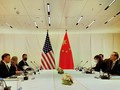Giới lãnh đạo cấp cao Mỹ, Trung Quốc gặp gỡ tại Thụy Sĩ hồi tháng 9 vừa qua (Ảnh: Xinhua)