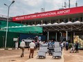 Sân bay quốc tế Entebbe ở Uganda năm 2020 (Ảnh: AFP).