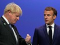 Thủ tướng Anh Boris Johnson và Tổng thống Pháp Emmanuel Macron (Ảnh: Reuters)