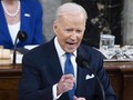 Tổng thống Mỹ Joe Biden trong Thông điệp liên bang phát đi vào ngày 1/3 (Ảnh: AP)