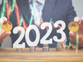 Giá bitcoin trong năm 2023 có thể tiếp tục giảm mạnh (Ảnh: CryptoTicker)