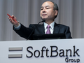 Người sáng lập SoftBank Masayoshi Son trong hội nghị báo cáo doanh thu năm 2019 (Ảnh: Getty)