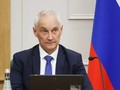 Ứng cử viên Bộ trưởng Quốc phòng Nga Andrei Belousov phát biểu trong cuộc họp của Ủy ban Quốc phòng và An ninh của Hội đồng Liên bang tại Moscow, Nga (Ảnh: RT)