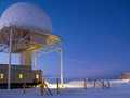 Radar tầm xa Point Barrow của NORAD ở Utqiagvik, Alaska, vào ngày 4/2/2023 (Ảnh: Reuters)