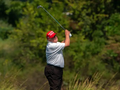 Các chuyên gia an ninh cho biết sở thích chơi golf của cựu Tổng thống Donald Trump là thách thức an ninh lớn đối với Sở Mật vụ (Ảnh: AP)