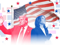 Các đại cử tri sẽ quyết định ông Donald Trump hoặc bà Kamala Harris chiến thắng trong cuộc đua vào Nhà Trắng (Ảnh: DailyMail)