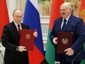 Tổng thống Nga Vladimir Putin và Tổng thống Belarus Alexander Lukashenko tham dự lễ ký kết thỏa thuận hôm 6/12. Ảnh: Sputnik.