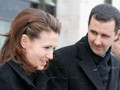 Tổng thống Syria Bashar al-Assad và vợ Asma Assad trong chuyến thăm Viện Quan hệ Đối ngoại Nhà nước Moscow vào ngày 25/1/2005. Ảnh: Getty.
