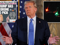 Tổng thống đắc cử Donald Trump cho rằng chính quyền đang che giấu thông tin về những chiếc UAV bí ẩn và yêu cầu bắn hạ chúng. Ảnh: NYPost.