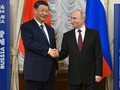 Tổng thống Nga Vladimir Putin và Chủ tịch Trung Quốc Tập Cận Bình trong cuộc gặp tại hội nghị thượng đỉnh BRICS XVI ở Kazan. Ảnh: RT.