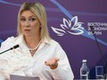 Người phát ngôn Bộ Ngoại giao Nga Maria Zakharova. Ảnh: Sputnik.