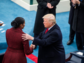 Bà Michelle Obama và Tổng thống đắc cử Mỹ Donald Trump. Ảnh: NBC.