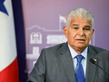 Tổng thống Panama Jose Raul Mulino tổ chức một cuộc họp báo tại Thành phố Panama ngày 6/2. Ảnh: Reuters.