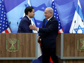 Ngoại trưởng Mỹ Marco Rubio và Thủ tướng Israel Benjamin Netanyahu trong cuộc họp báo chung hôm 16/2. Ảnh: AFP.