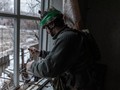 Một người lính Ukraine từ đơn vị máy bay không người lái góc nhìn thứ nhất. Ảnh: Getty.