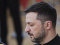 Nhà lãnh đạo Ukraine Volodymyr Zelensky tham dự cuộc họp của EU tại Brussels. Ảnh: Getty.