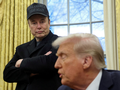 Mối quan hệ giữa Elon Musk và Tổng thống Mỹ Donald Trump đang có rạn nứt liên quan tới thuế đối ứng. Ảnh: Reuters.