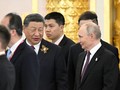 Tổng thống Nga Vladimir Putin và Chủ tịch Trung Quốc Tập Cận Bình trong cuộc hội đàm tại Moscow, ngày 8/5. Ảnh: RIA Novosti.