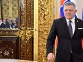 Thủ tướng Slovakia Robert Fico trong cuộc gặp với Tổng thống Nga Vladimir Putin. Ảnh: Sputnik.