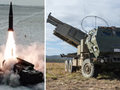 Bệ phóng tên lửa Iskander-M và bệ phóng HIMARS. Ảnh: MW.